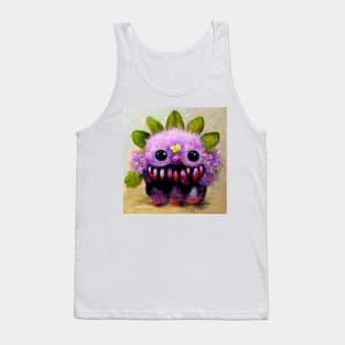 Cute flower monster for gardeners Tank Top